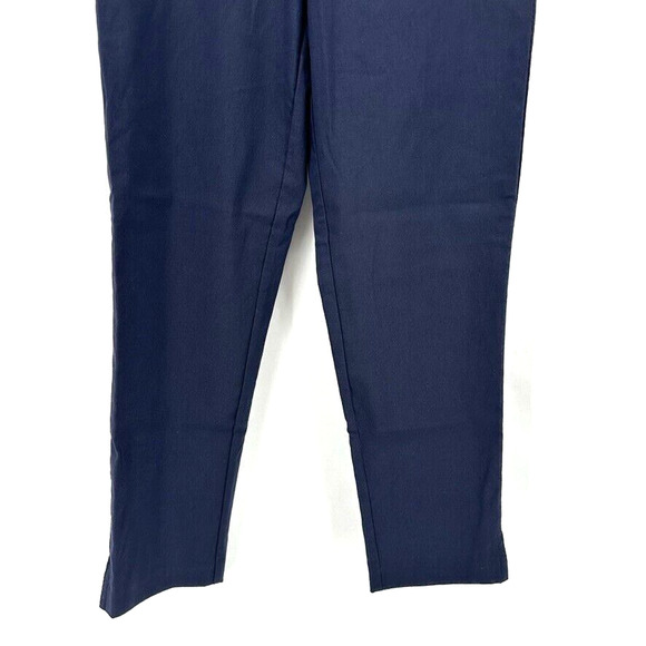 Ritva Falla Eeva Slit Pants FR 36 Blue Ankle US XS Quiet Luxury Caspule Prep NWT - Picture 3 of 12